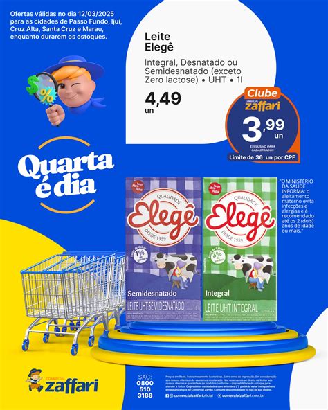 ofertas zaffari quarta feira|comercial zaffari ltda.